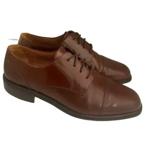FLORSHEIM Cap Toe Oxford Brown leather 10 D