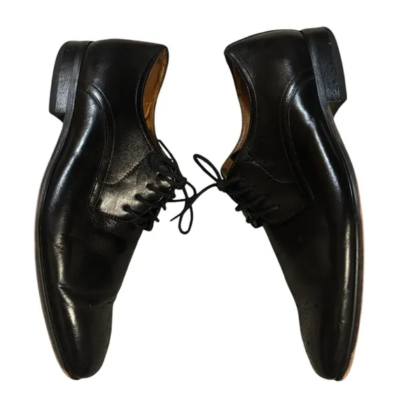Florsheim Corbett’s Plain Toe‎ Oxfords Black Size 9