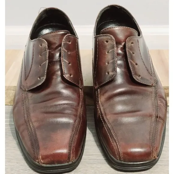 Florsheim Men's Brown‎ Leather Oxfords Size 11D Dress Shoes Classic Luxury