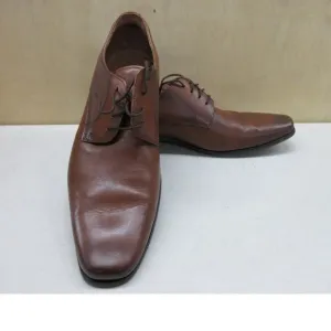 Florsheim Postino Plain Toe Oxford Cognac Smooth/Perf 13 D (M)