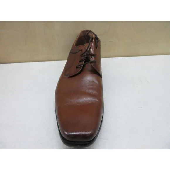 Florsheim Postino Plain Toe Oxford Cognac Smooth/Perf 13 D (M)