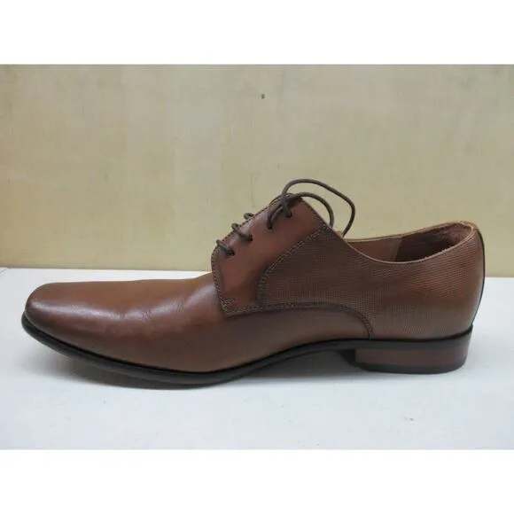 Florsheim Postino Plain Toe Oxford Cognac Smooth/Perf 13 D (M)