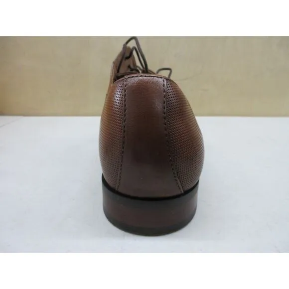 Florsheim Postino Plain Toe Oxford Cognac Smooth/Perf 13 D (M)