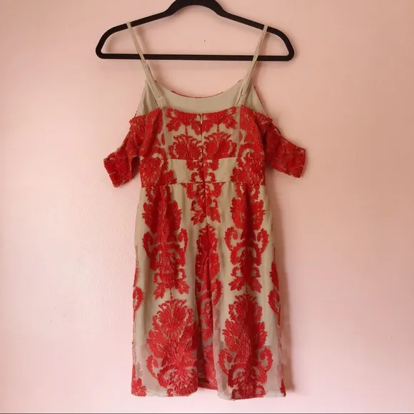 For Love &amp; Lemons Saffron Lace Mini Dress