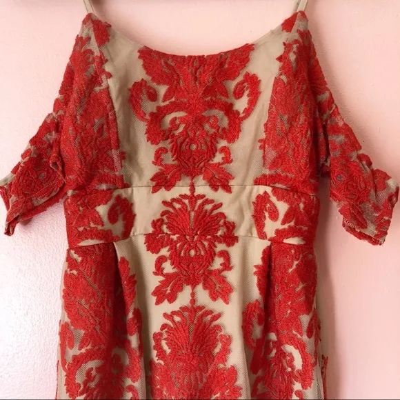 For Love &amp; Lemons Saffron Lace Mini Dress