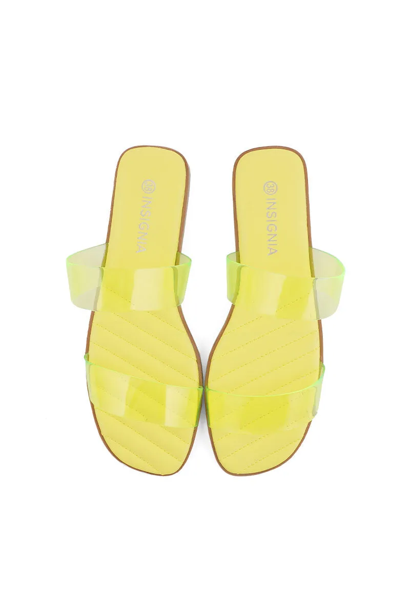 Formal Slip On I38485-Yellow