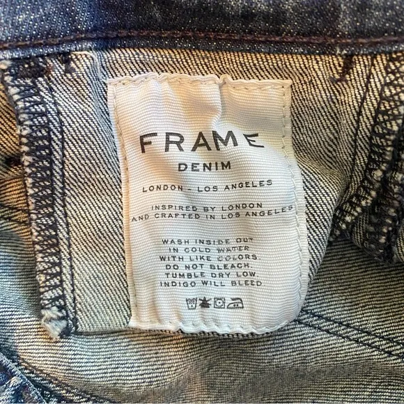 Frame Denim Cropped Le Flare de Francoise in Sunnyslope