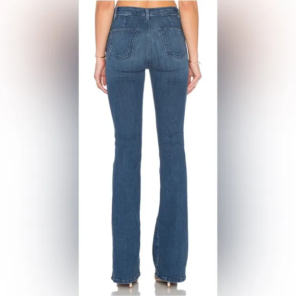 Frame Denim Cropped Le Flare de Francoise in Sunnyslope