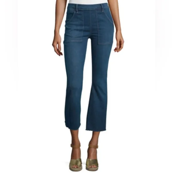 Frame Denim Cropped Le Flare de Francoise in Sunnyslope