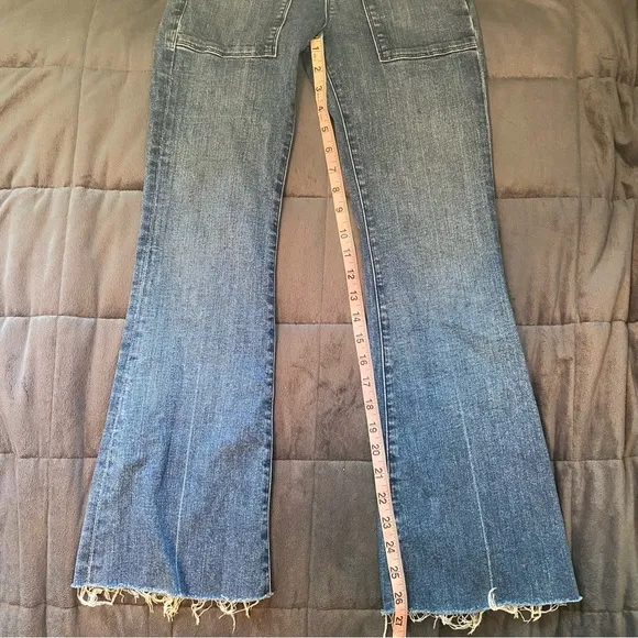 Frame Denim Cropped Le Flare de Francoise in Sunnyslope