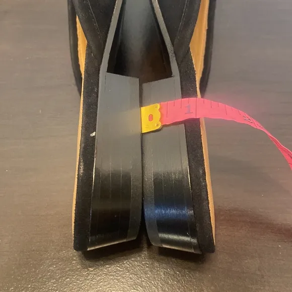 Frame Le Isle Black Suede Mules Size 38