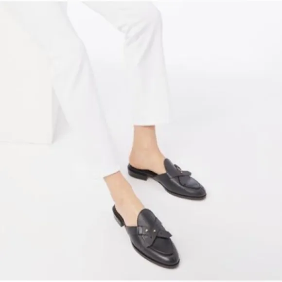 FRAME Le Sweetzer Slides Loafer Black 11/42