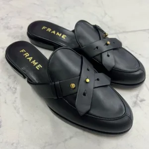 FRAME Le Sweetzer Slides Loafer Black 11/42