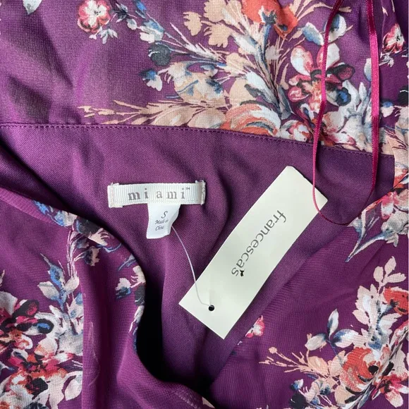 Francesca’s Bell Sleeved Floral Mini Dress