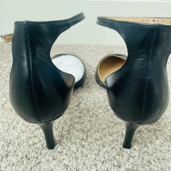 Franco Sarto Talana Black Pointed Heels NEW