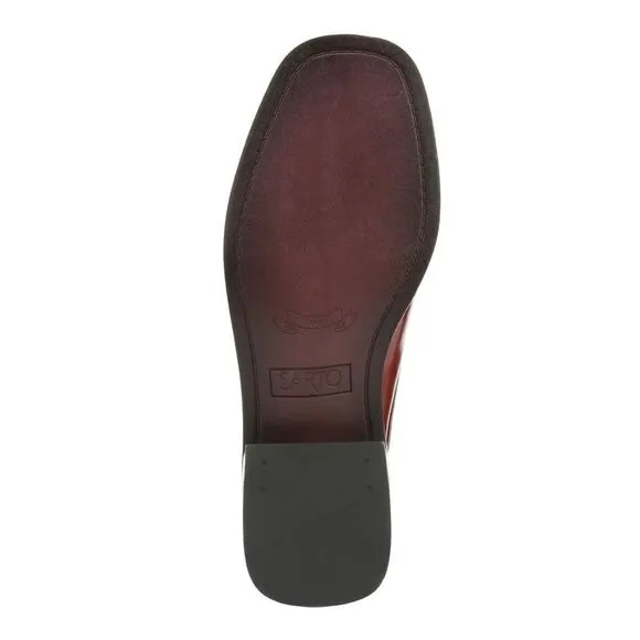 Franco Sarto Women’s Georgie Square Toe Mules in the Size 9M in Claret Color