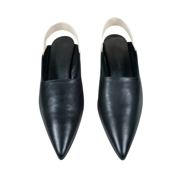 FREDA SALVADOR Ola Leather Pointed Toe Mules