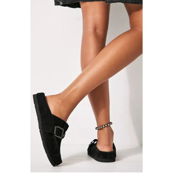 Free People After Riding Mules in Black size 11