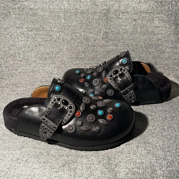 Free People Astra Mules. NWT