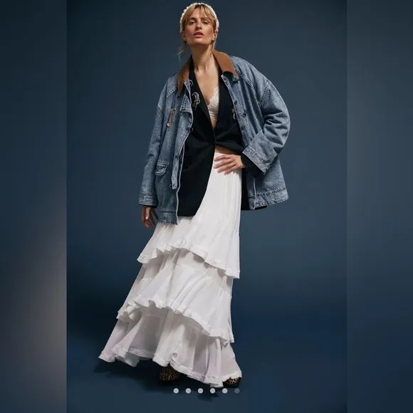 Free People Clementine Maxi Skirt
