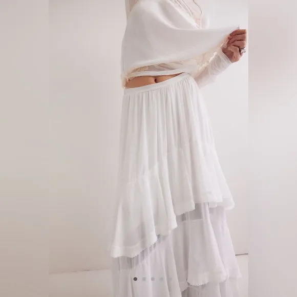 Free People Clementine Maxi Skirt