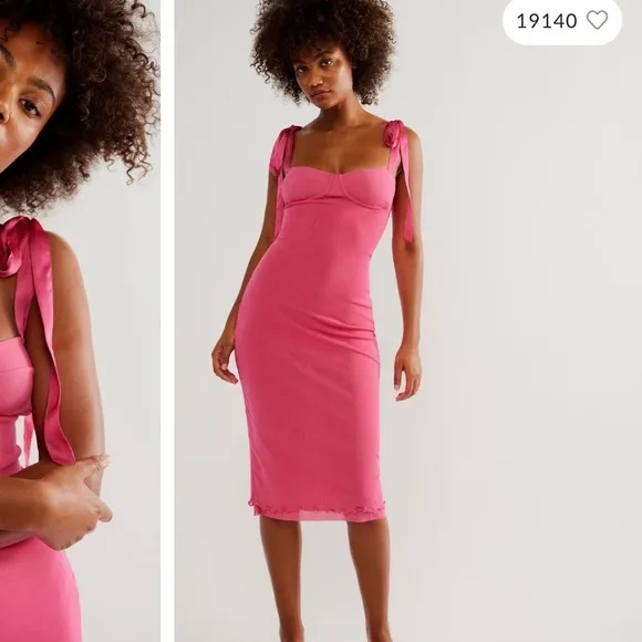 Free People Got Glam Mesh Slip