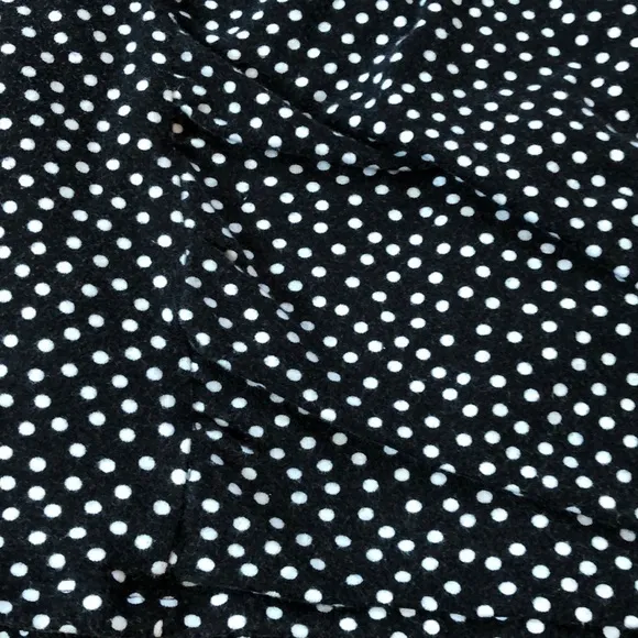 Free People High Waist Scrunch Mini Skirt Dots XS