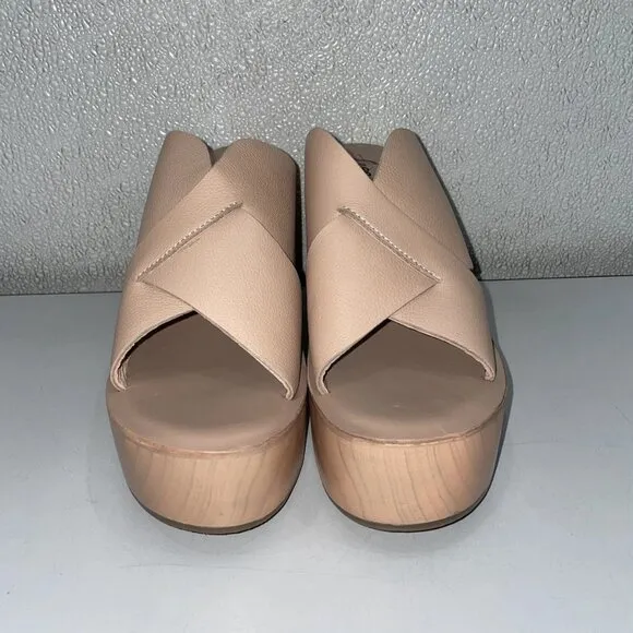 Free People Kora Platform Clogs Carrot Ginger Women’s Size 9 – New Without Box