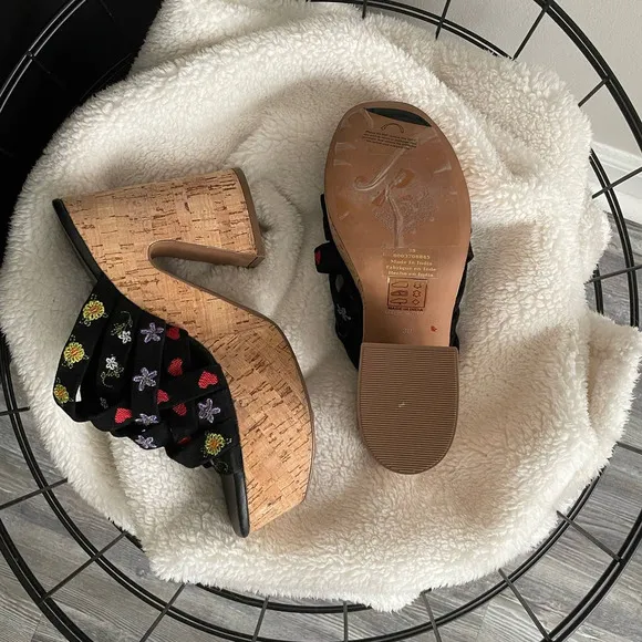 Free People Lisbon Platform Mules