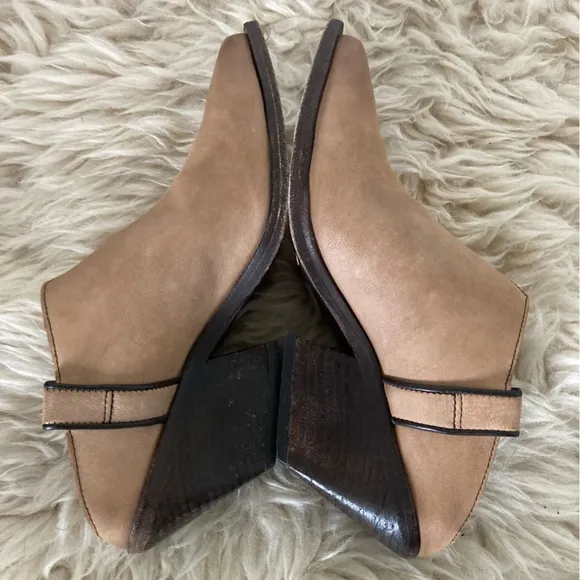 Free People Marfa Western Mules / Sand Dollar 36.5 6.5 US