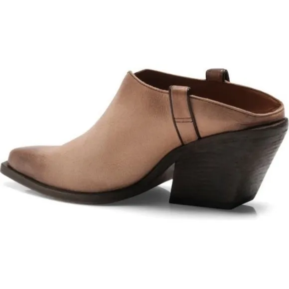 Free People Marfa Western Mules / Sand Dollar 36.5 6.5 US