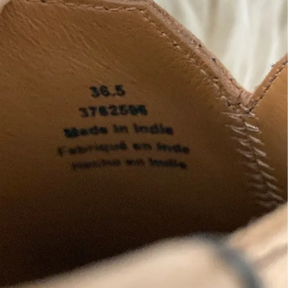 Free People Marfa Western Mules / Sand Dollar 36.5 6.5 US