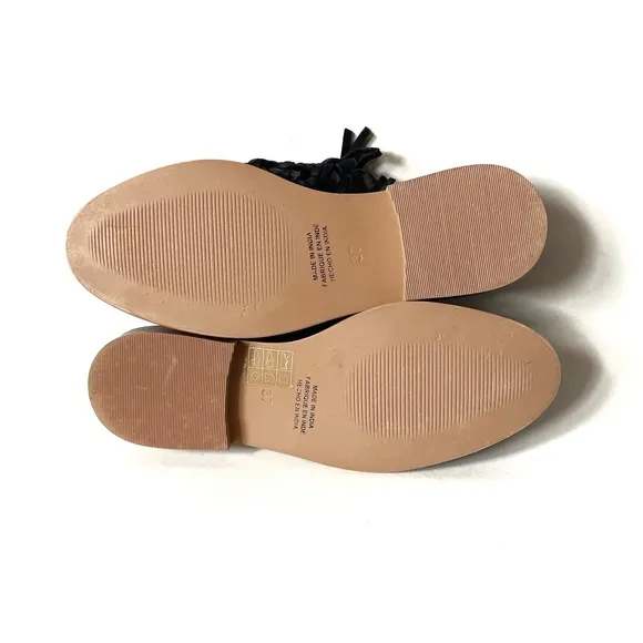 Free People Mirage mules slides black size 7.5