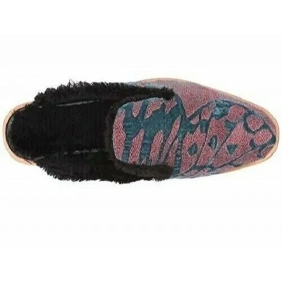 Free People Mules Shoe Butterfly Effect Size 9 US 39 EU Red New In Box