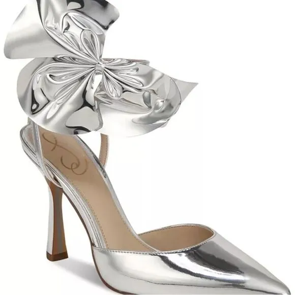 Free People Sam Edelman NIB Halie Pointed-Toe Bow Heels Pumps - 7M ($150)