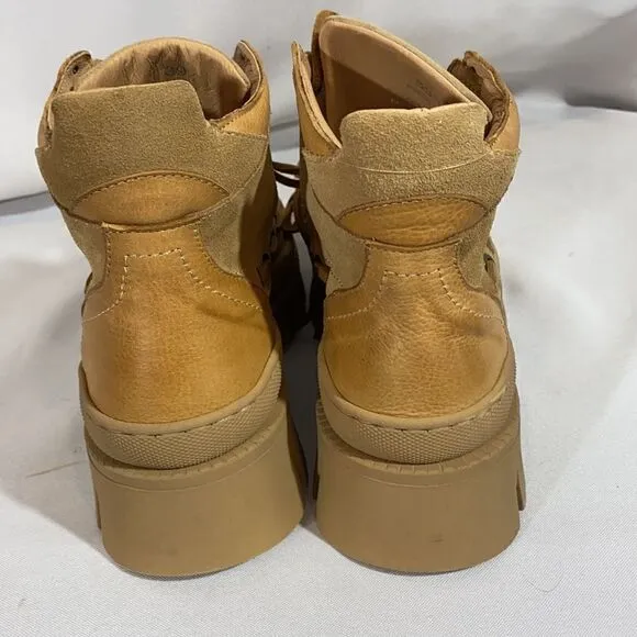FREE PEOPLE DAWN HIKER BOOT NEW TAN SIZE 40