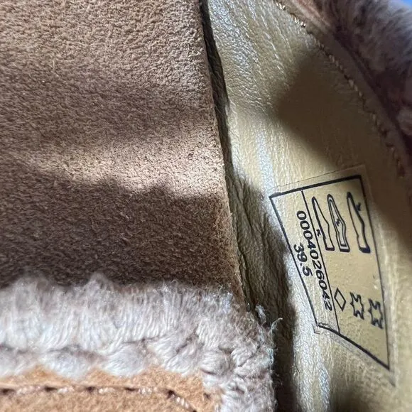 FREE PEOPLE MULHOLLAND MULES NEW IN BEIGE SIZE 39.5