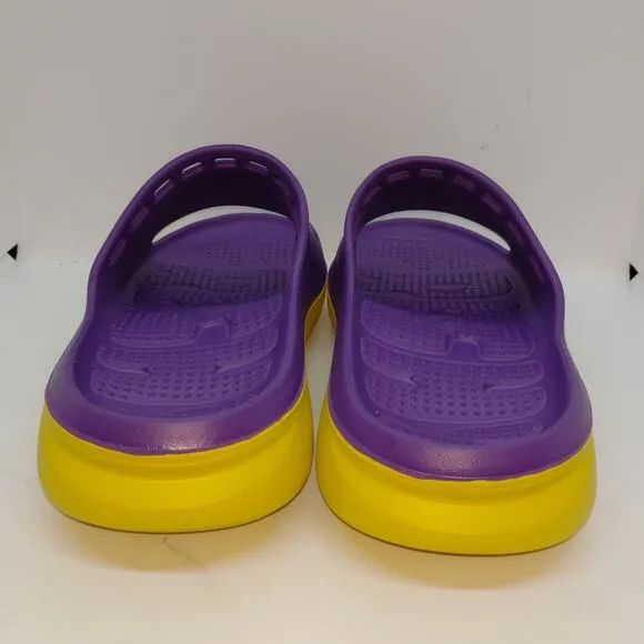 Freshy Cali Slides Womens NEW w/Tags &amp; Box Purple Athletic &amp; Beach - sz. 10 1/2