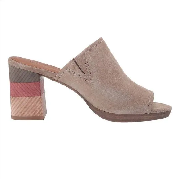 Frye Blake Mules with Block Heel 9.5