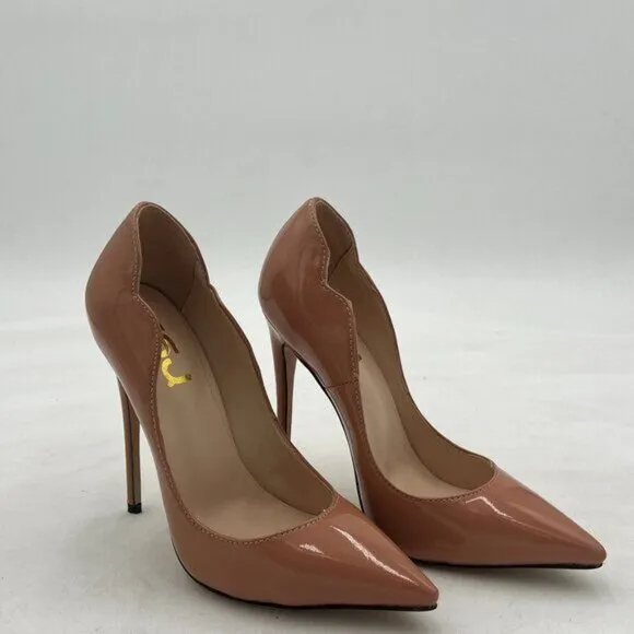 FSJ Women Classic Pointed Toe High Heels Sexy Stiletto Pumps Office Lady Casual