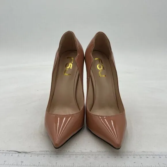 FSJ Women Classic Pointed Toe High Heels Sexy Stiletto Pumps Office Lady Casual