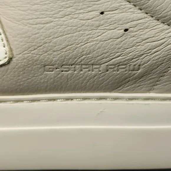 G-STAR RAW Women's Loam Ii Nub W Sneaker Neutral Beige Off White Shoes Size 10