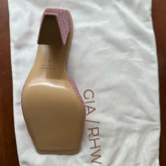 Gia Borghini RHW Rosie crystal mule heel