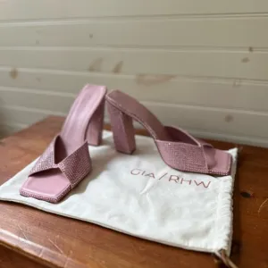 Gia Borghini RHW Rosie crystal mule heel