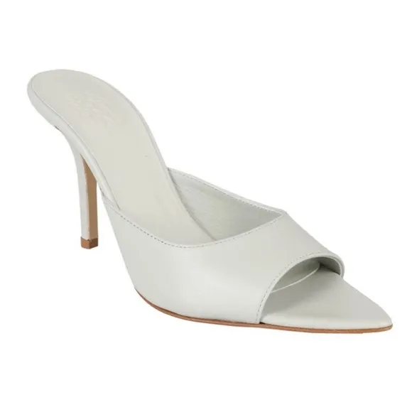 GIA BORGINI Perni X PERNILLE TEISBAEK  Perni 04 Leather Slip-On Mules wedding