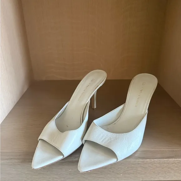 GIA BORGINI Perni X PERNILLE TEISBAEK  Perni 04 Leather Slip-On Mules wedding