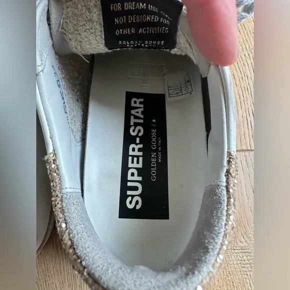 Golden Goose Super-Star, size 38.