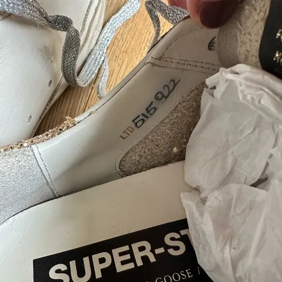 Golden Goose Super-Star, size 38.