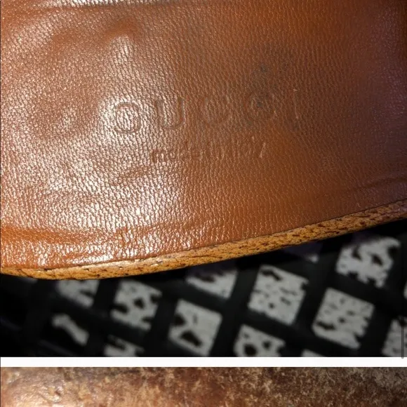 Gucci Tan and Brown Heels