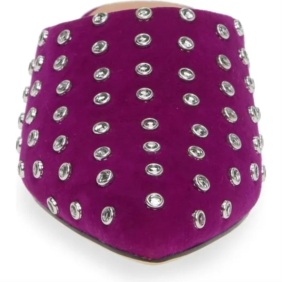 💕HALOGEN💕 Eva Jeweled Point Toe Mules